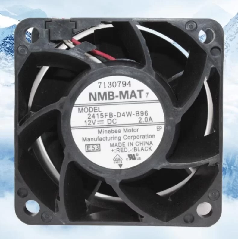 2415FB-D4W-B96 12V 2.0A NMB double ball axial fan