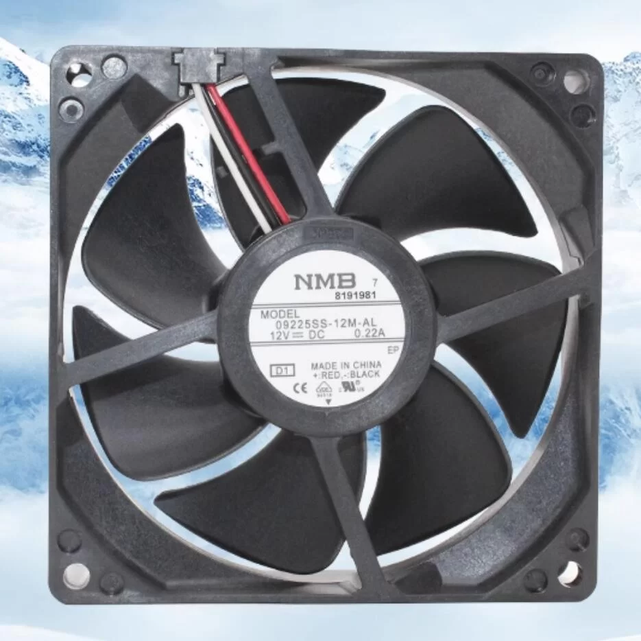 09225SS-12M-AL-D1 NMB DC12V 0.22A DC Axial fan