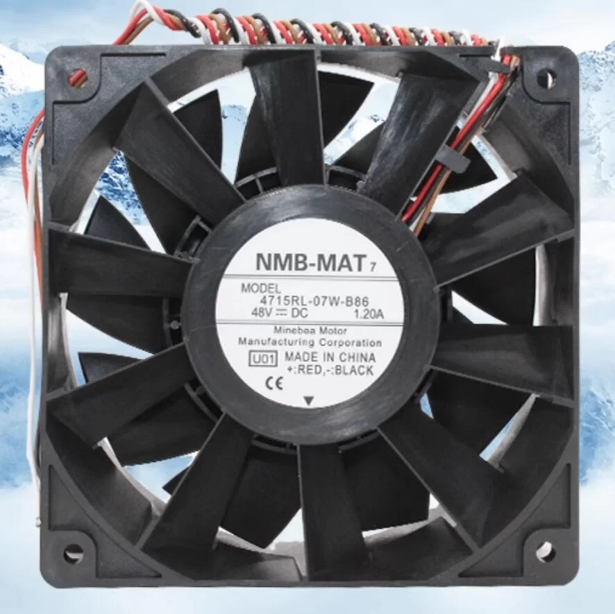 4715RL-07W-B86-U01 NMB 48V 1.2A DC axial fan