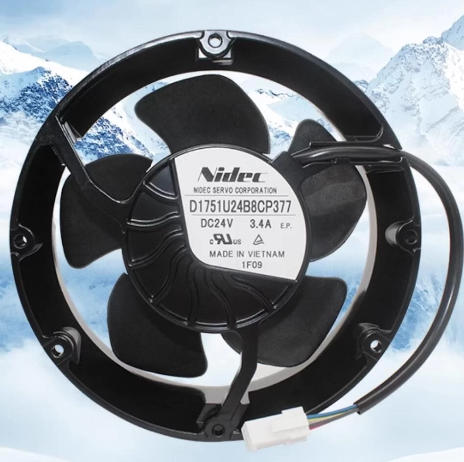 D1751U24B8CP377 Nidec DC24V 3.4A axial fan