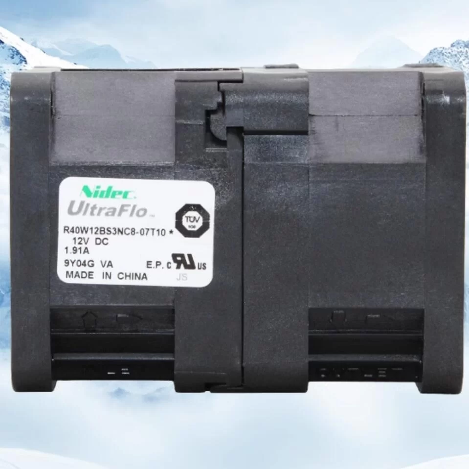 R40W12BS3NC8-07T10 Nidec 12V 1.91A DC axial fan
