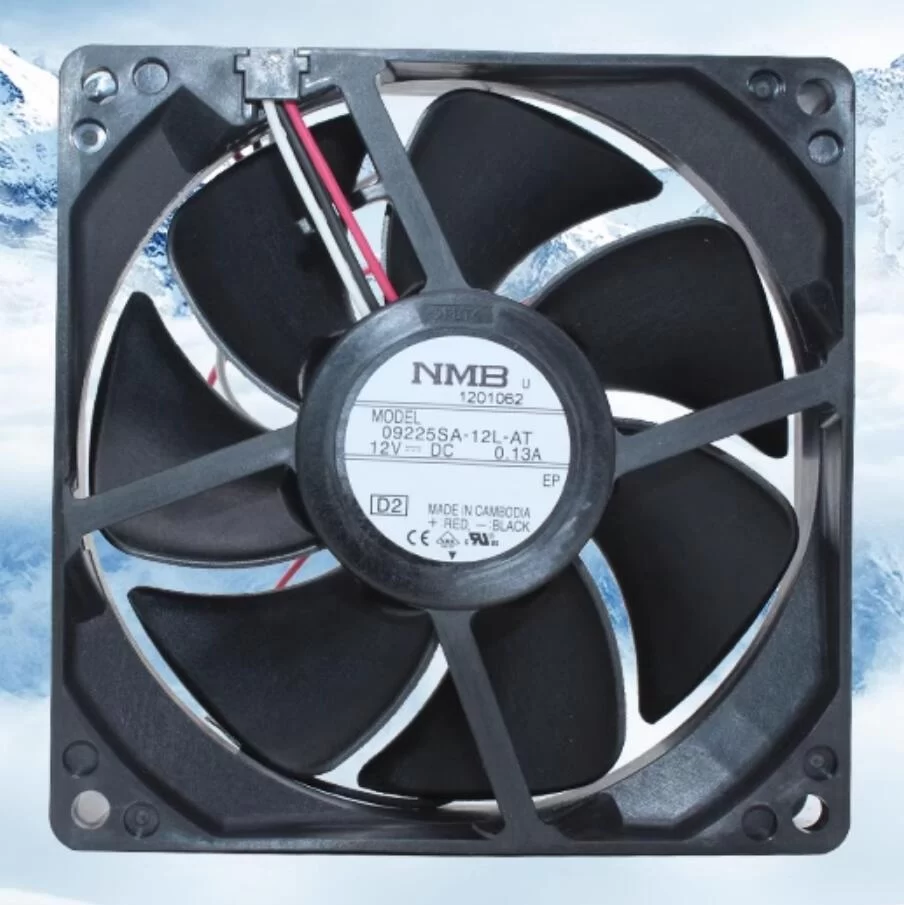 09225SA-12L-AT-D2 NMB 12V 0.13A cooling fan