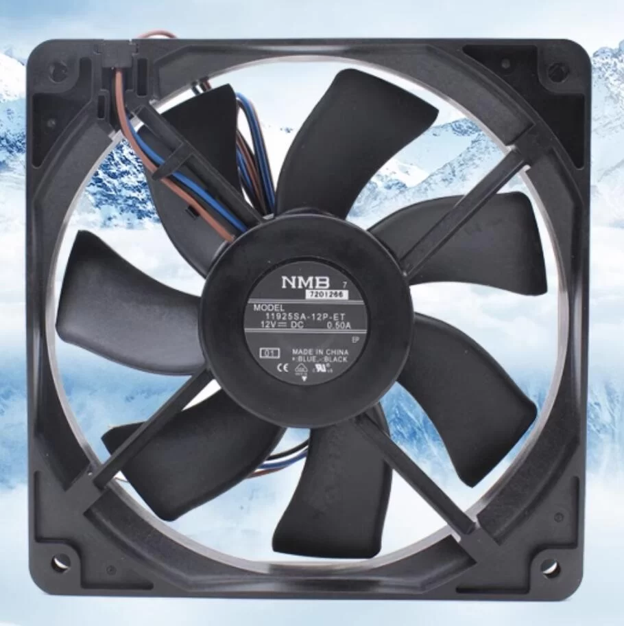 11925SA-12P-ET-01 NMB DC12V 0.50A cabinet cooling fan