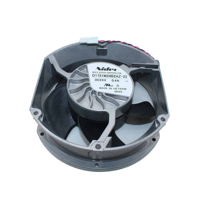 D1751M24B2AZ-22 Nidec DC 24V 0.4A axial fan D1751M24B2AZ-22 Nidec DC 24V 0.4A axial fan
