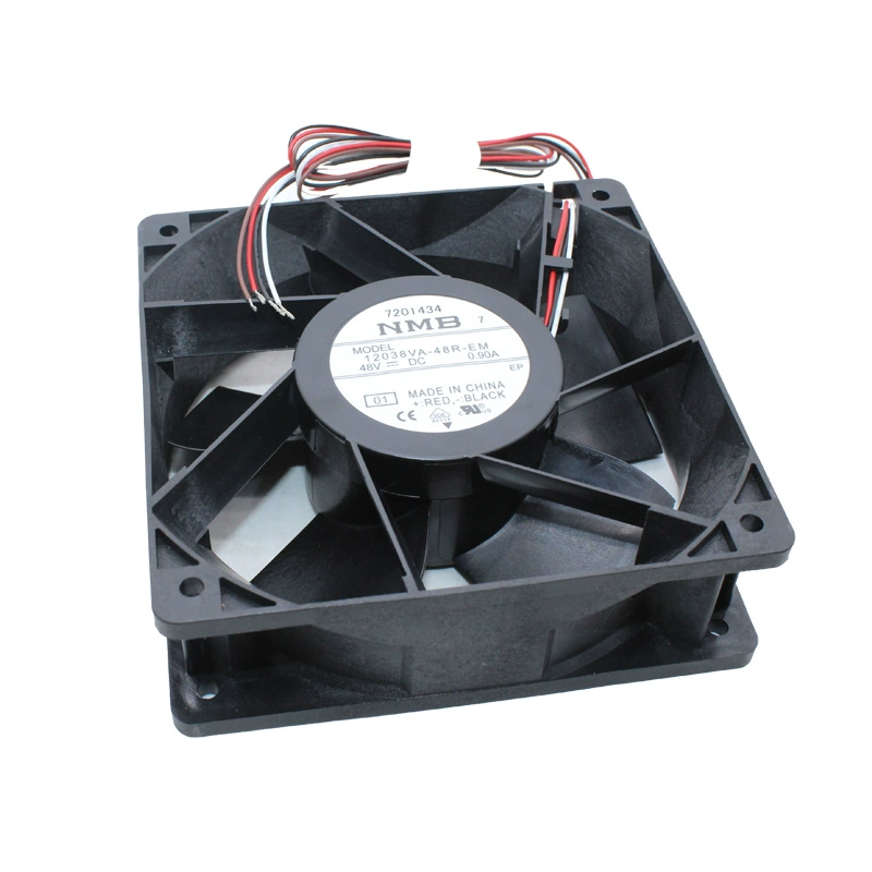 12038VA-48R-EM-01 NMB DC48V 0.90A axial cooling fan 12038VA-48R-EM-01 NMB DC48V 0.90A axial cooling fan