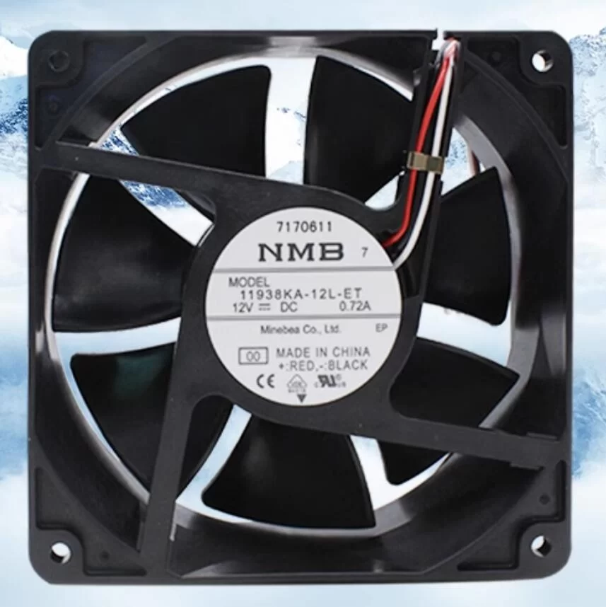 11938KA-12L-ET-00 NMB 12V 0.72A DC axial fan