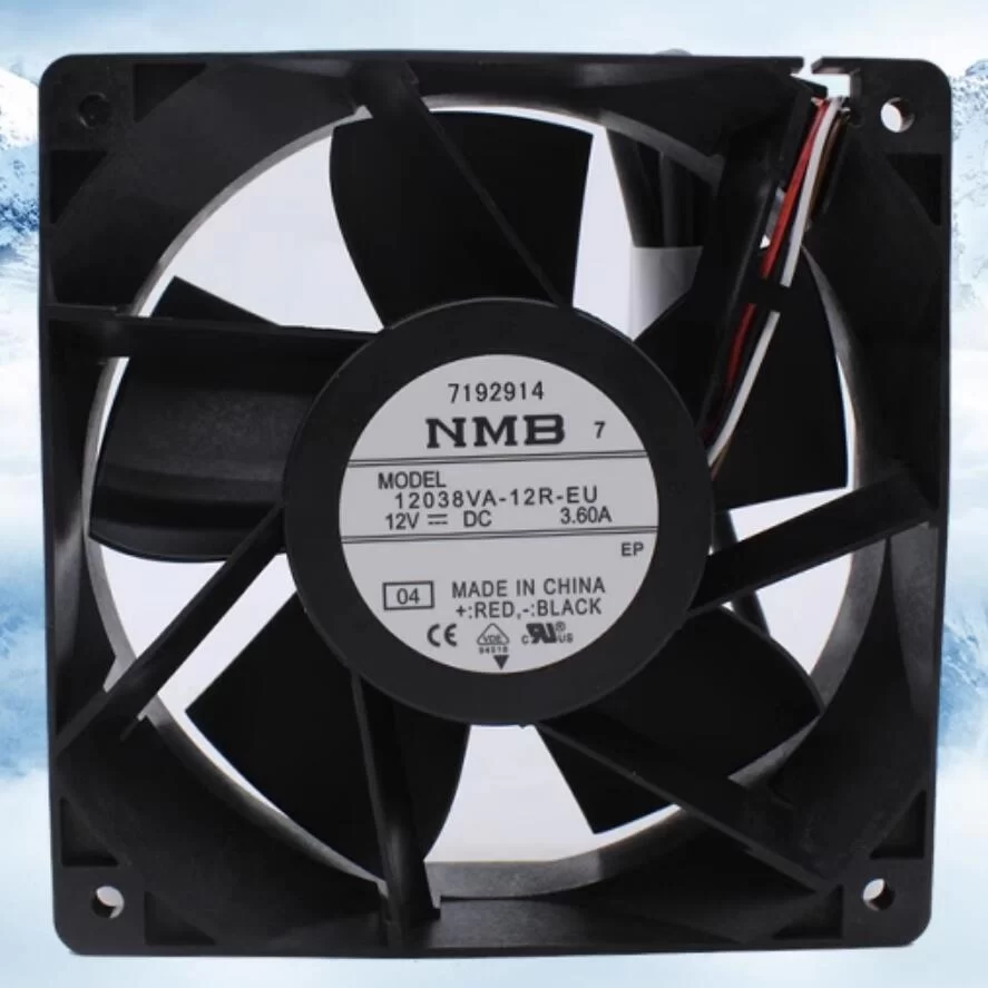 12038VA-12R-EU-04 NMB 12V 3.6A DC axial fan