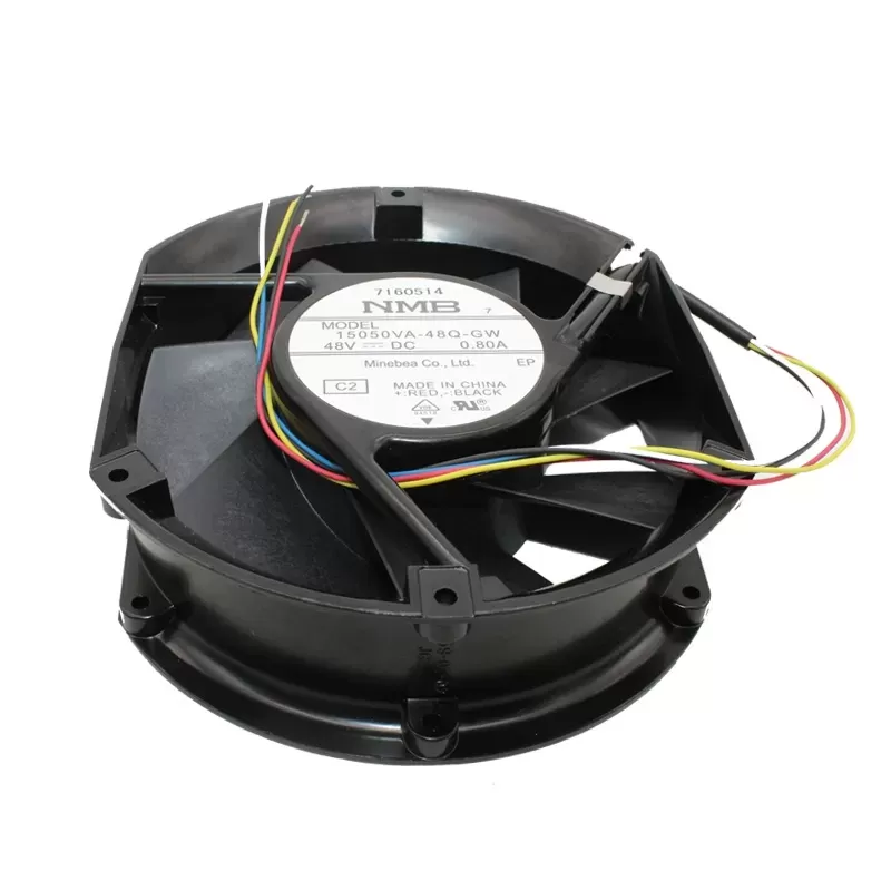 15050VA-48Q-GW-C2 NMB 48V 0.80A DC axial fan 15050VA-48Q-GW-C2 NMB 48V 0.80A DC axial fan