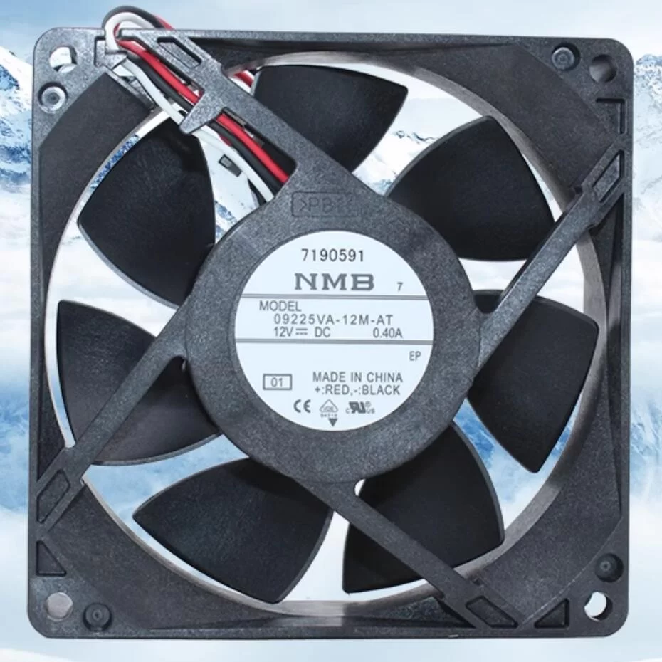 09225VA-12M-AT-01 NMB DC12V 0.4A cooling fan