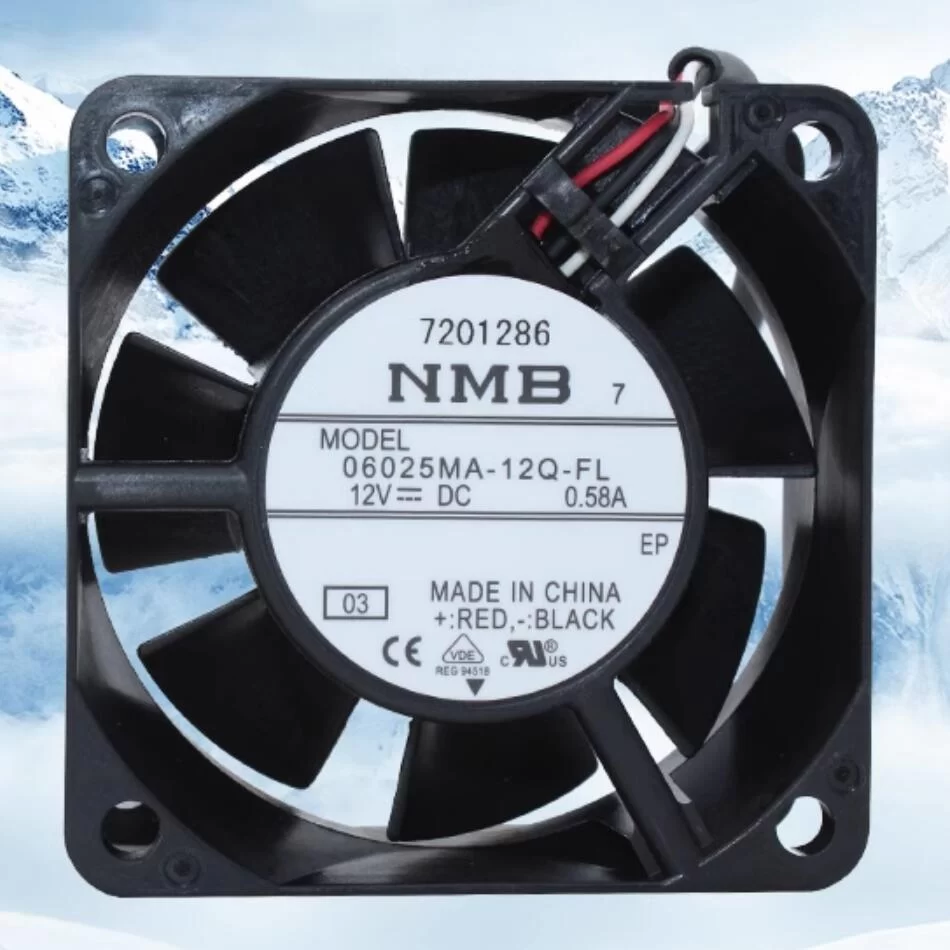 06025MA-12Q-FL-03 NMB 12V 0.58A IP58 axial fan