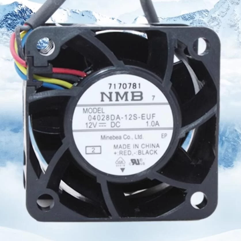 04028DA-12S-EUF-2 NMB DC12V 1.0A axial fan