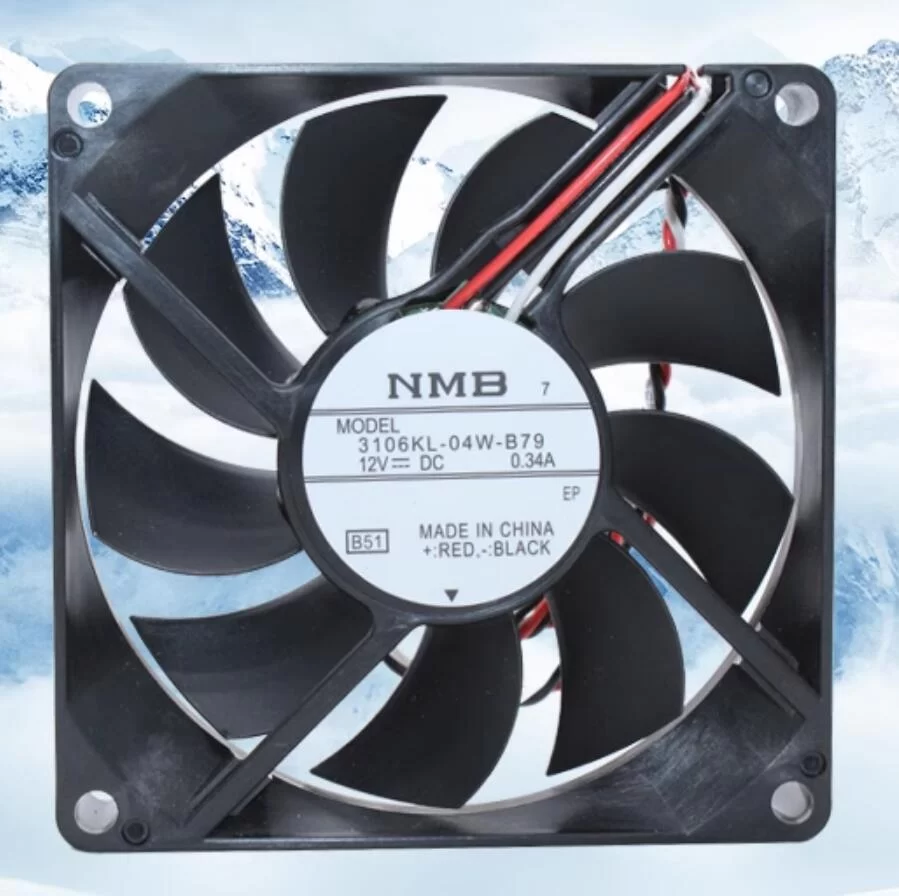 3106KL-04W-B79-B51 NMB 12V 0.34A DC axial fan