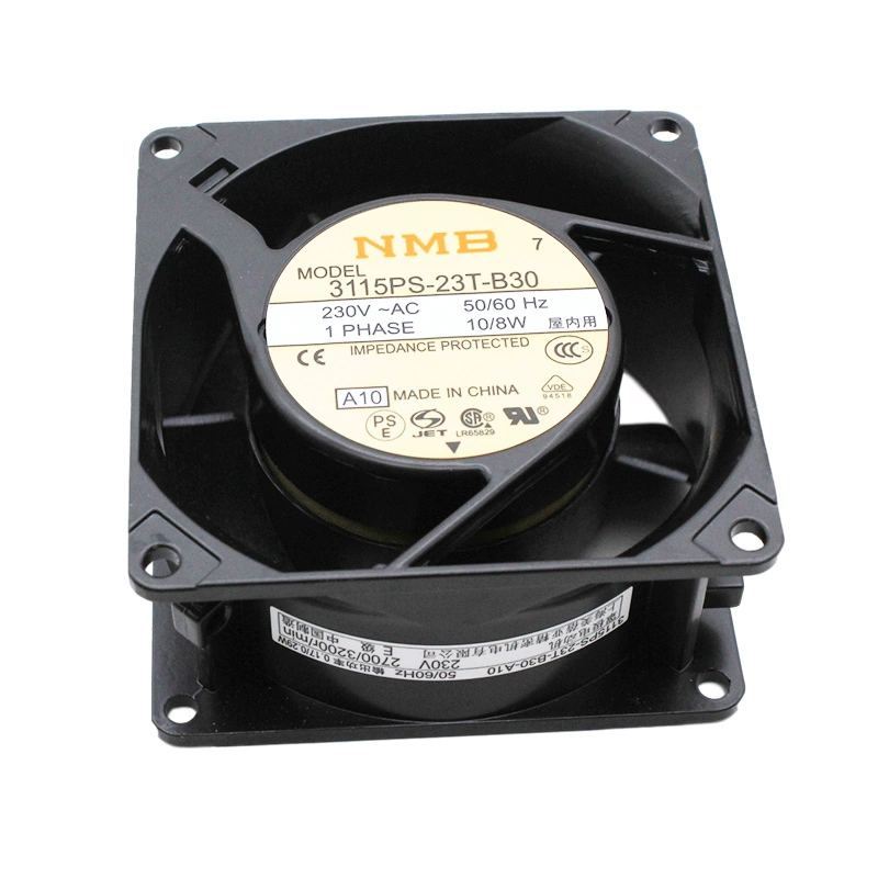 3115PS-23T-B30-A10 NMB 230V AC Axial Cooling Fan 3115PS-23T-B30-A10 NMB 230V AC Axial Cooling Fan