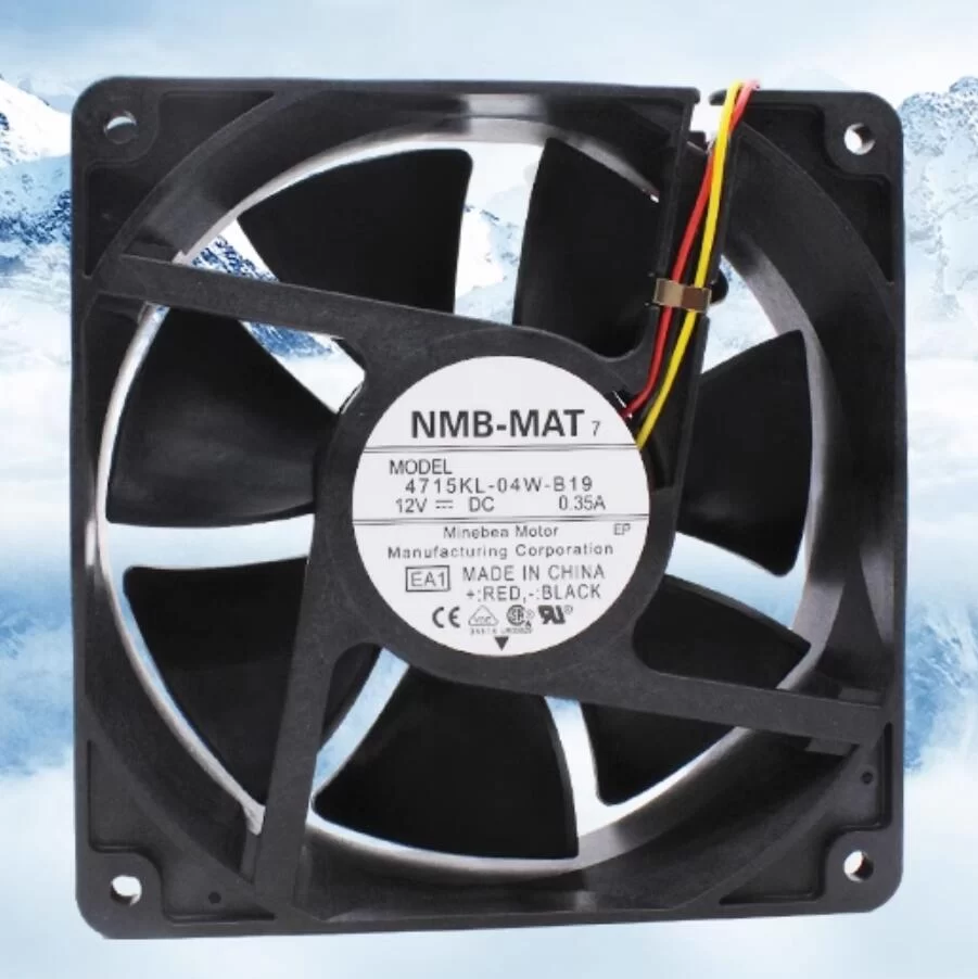 4715KL-04W-B19-EA1 NMB 12V 0.35A DC axial fan
