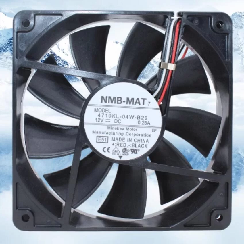4710KL-04W-B29-E51 NMB 12V 0.25A DC axial fan