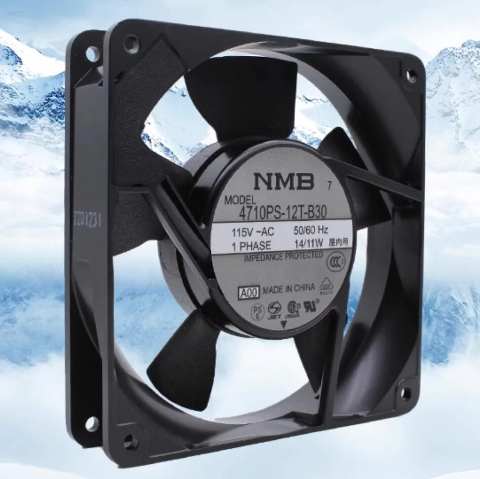 4710PS-12T-B30-A00 NMB 115V AC axial cooling fan
