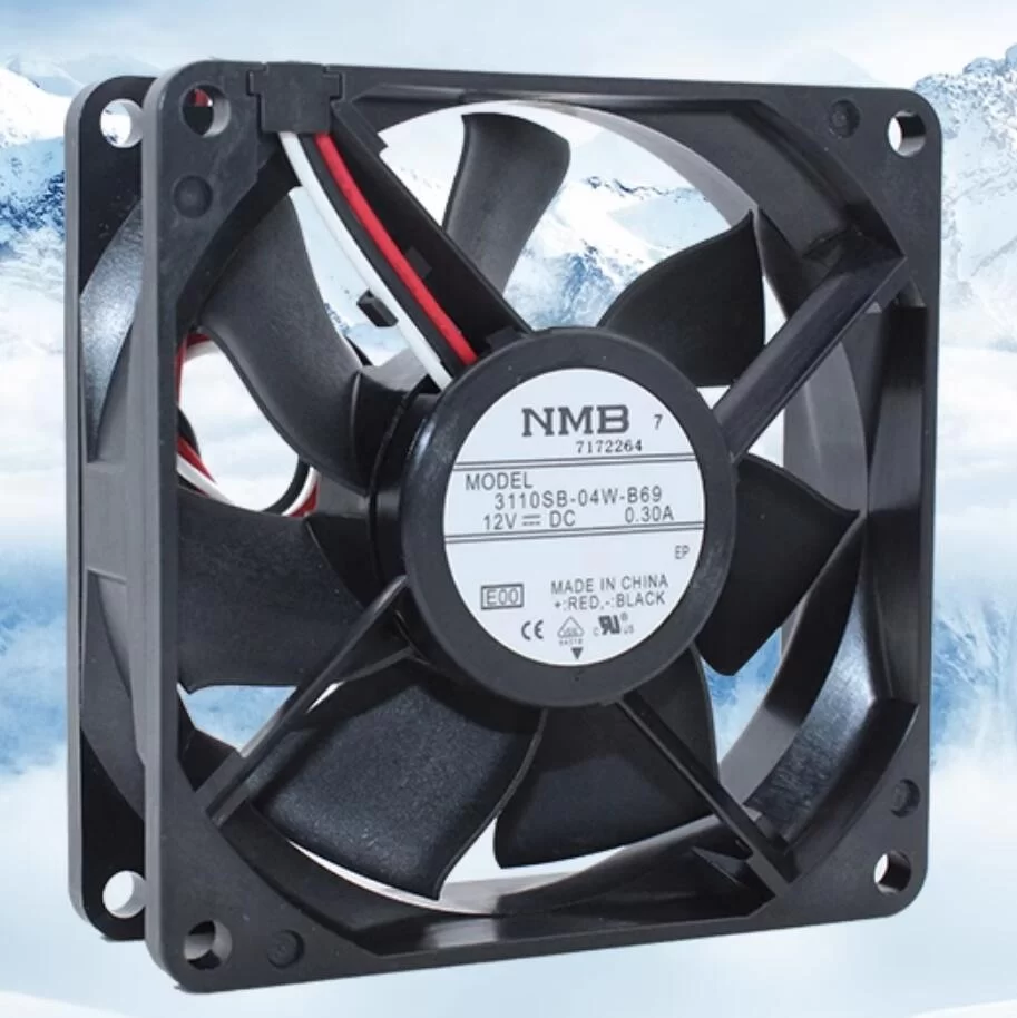 3110SB-04W-B69-E00 NMB 12V 0.30A DC axial fan