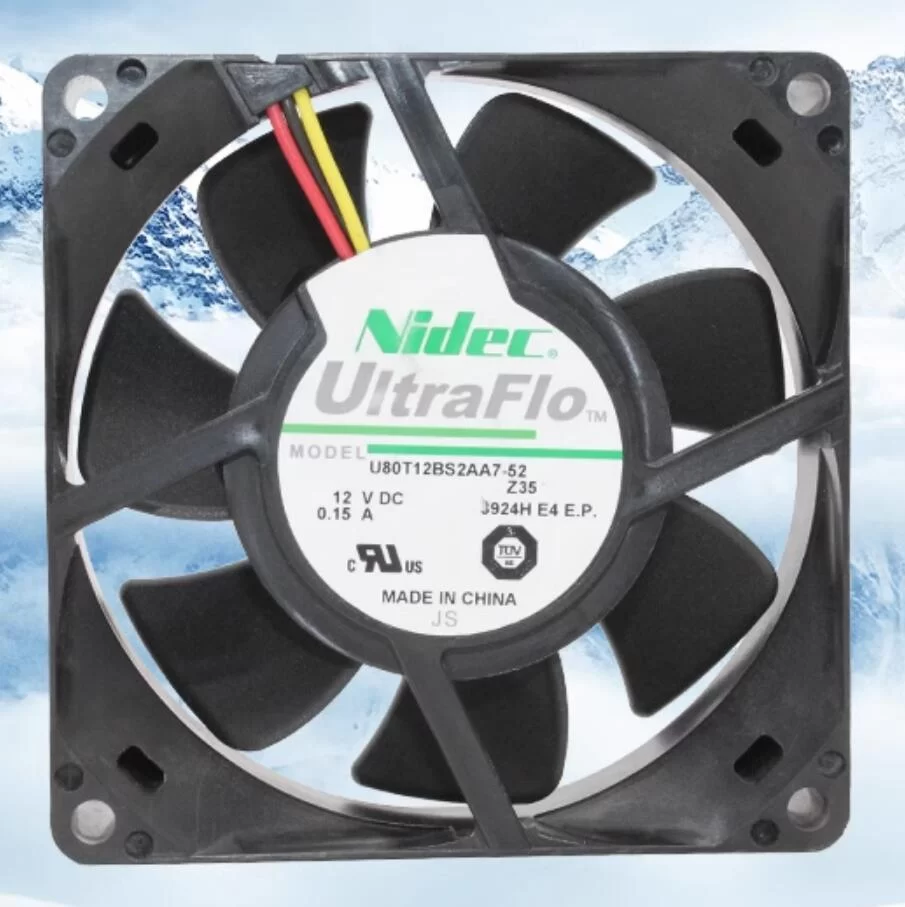 U80T12BS2AA7-52Z35 Nidec 12V 0.15A DC axial fan