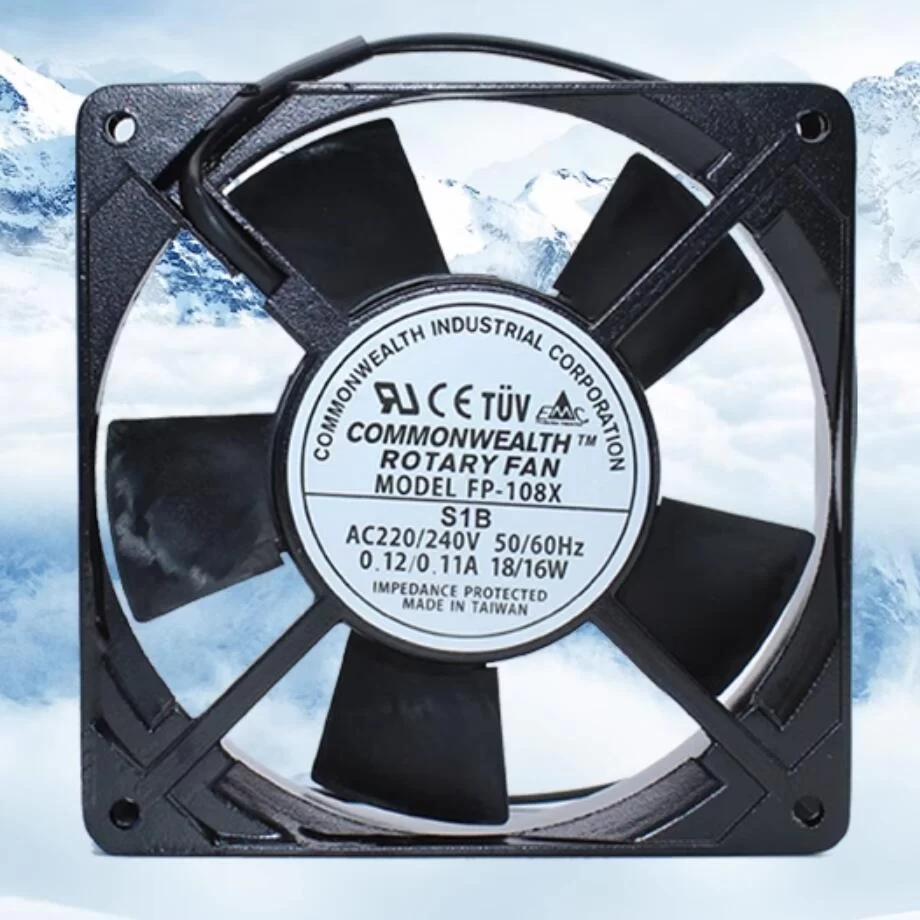 FP-108X-S1B Commonwealth AC axial cooling fan