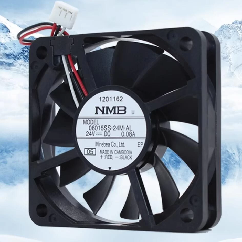 06015SS-24M-AL-05 NMB 24V 0.08A DC axial fan
