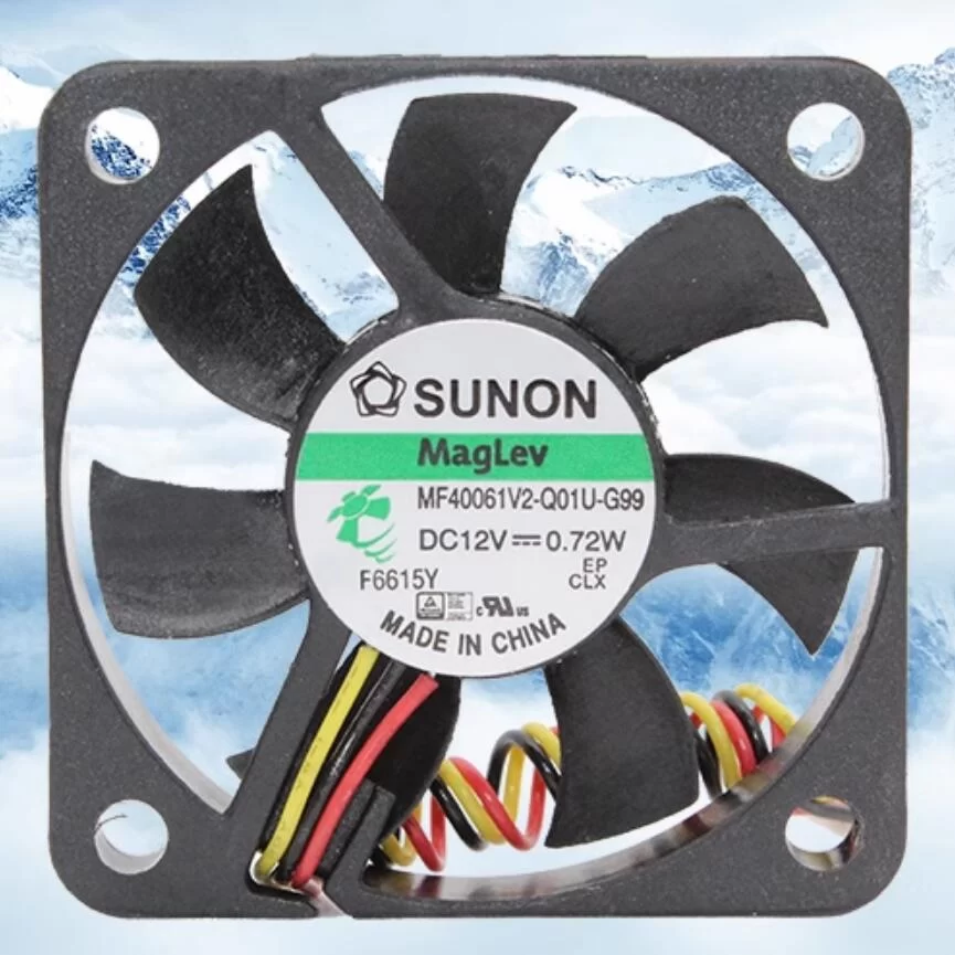 4006 fan MF40061V2-Q01U-G99 Sunon DC12V 0.72W 3-wire axial fan