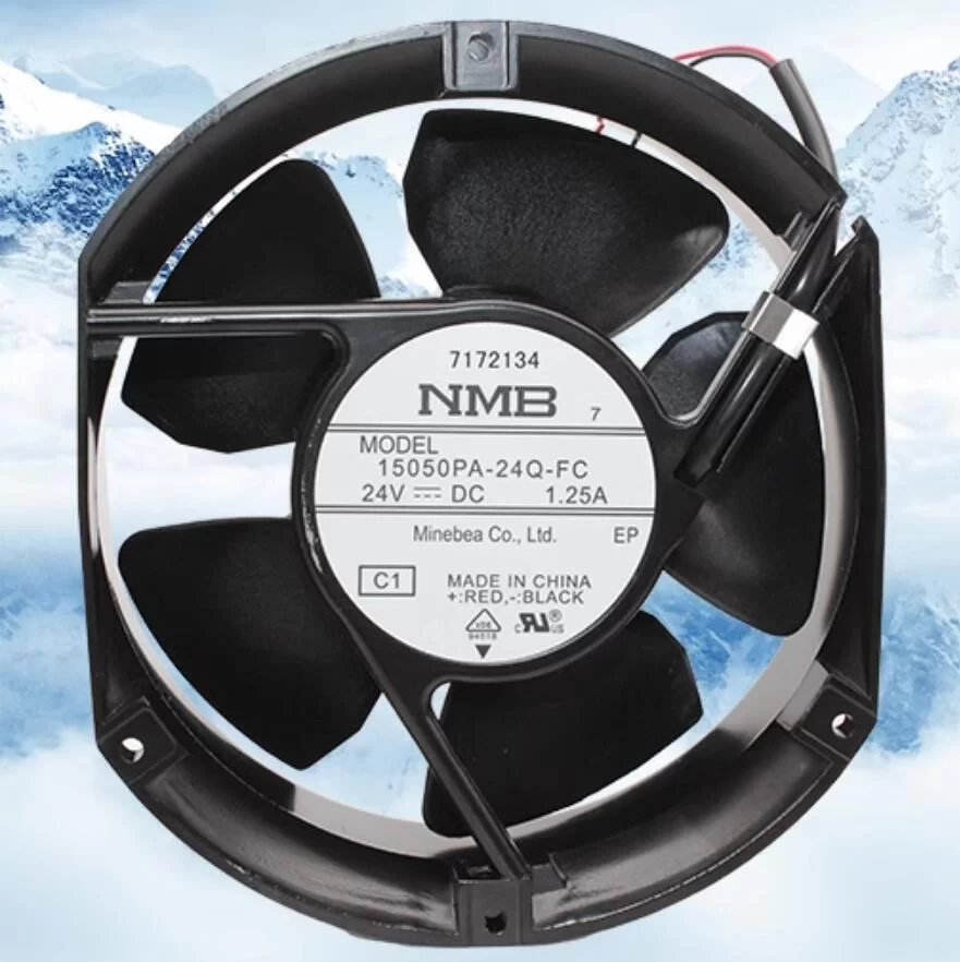 15050PA-24Q-FC-C1 NMB 24V 1.25A DC axial fan