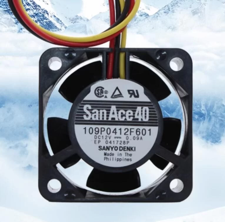 109P0412F601 SanAce40 Sanyo 12V 0.09A axial fan