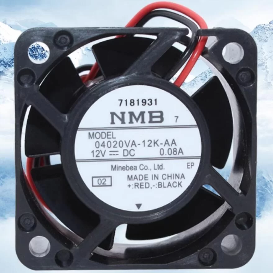 04020VA-12K-AA-02 NMB 12V 0.08A DC axial fan