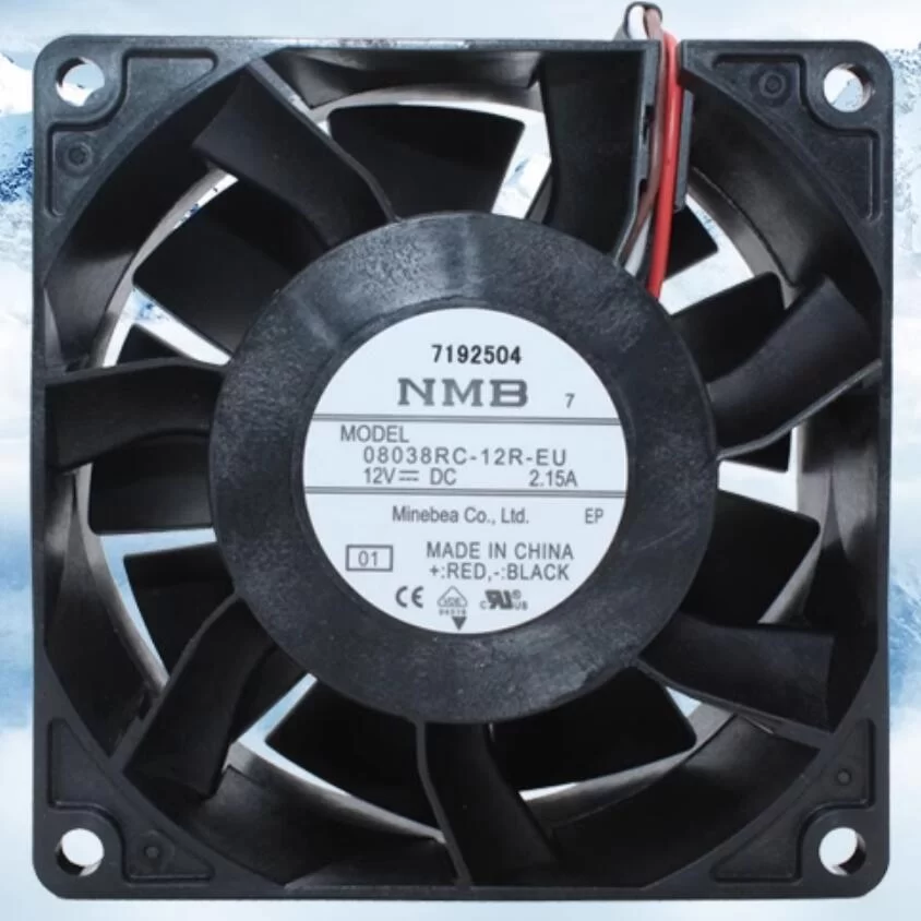 08038RC-12R-EU-01 NMB 12V 2.15A Cabinet axial fan