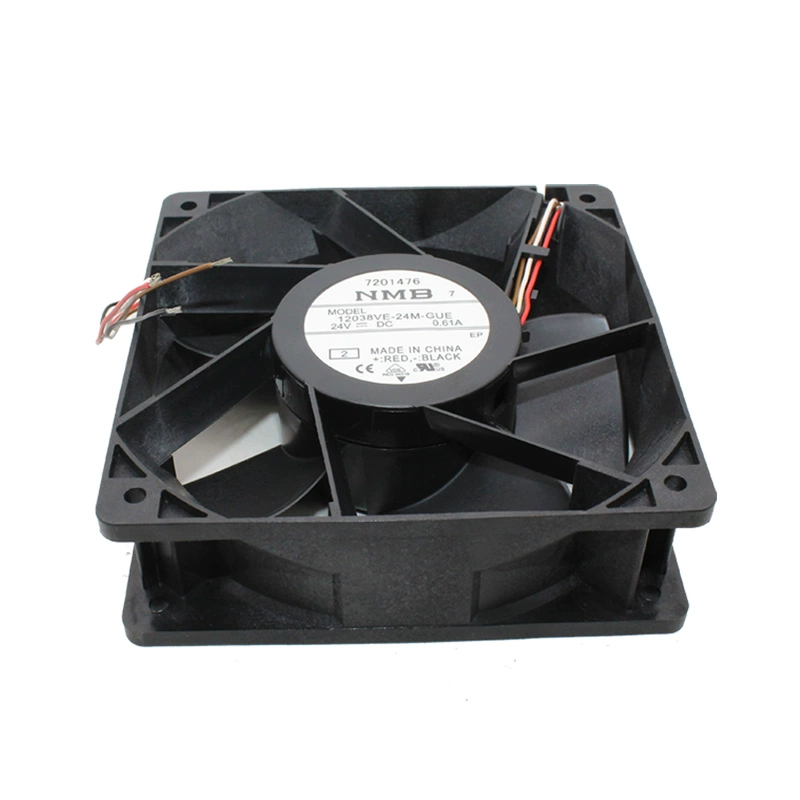 12038VE-24M-GUE-2 NMB 24V 0.61A DC axial fan 12038VE-24M-GUE-2 NMB 24V 0.61A DC axial fan