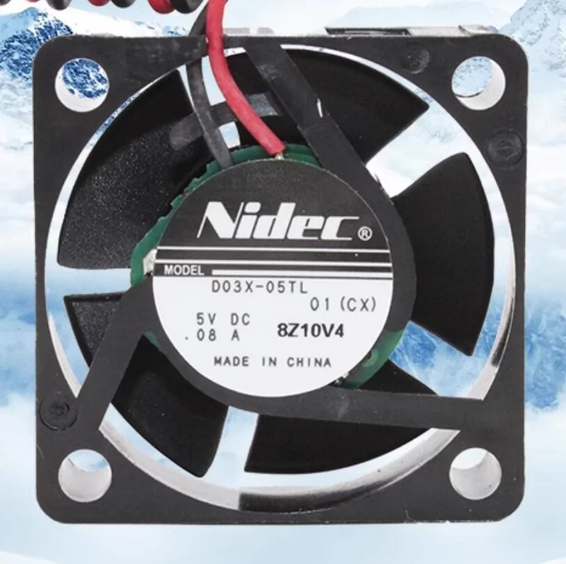 D03X-05TL Nidec 5V 0.08A DC axial fan