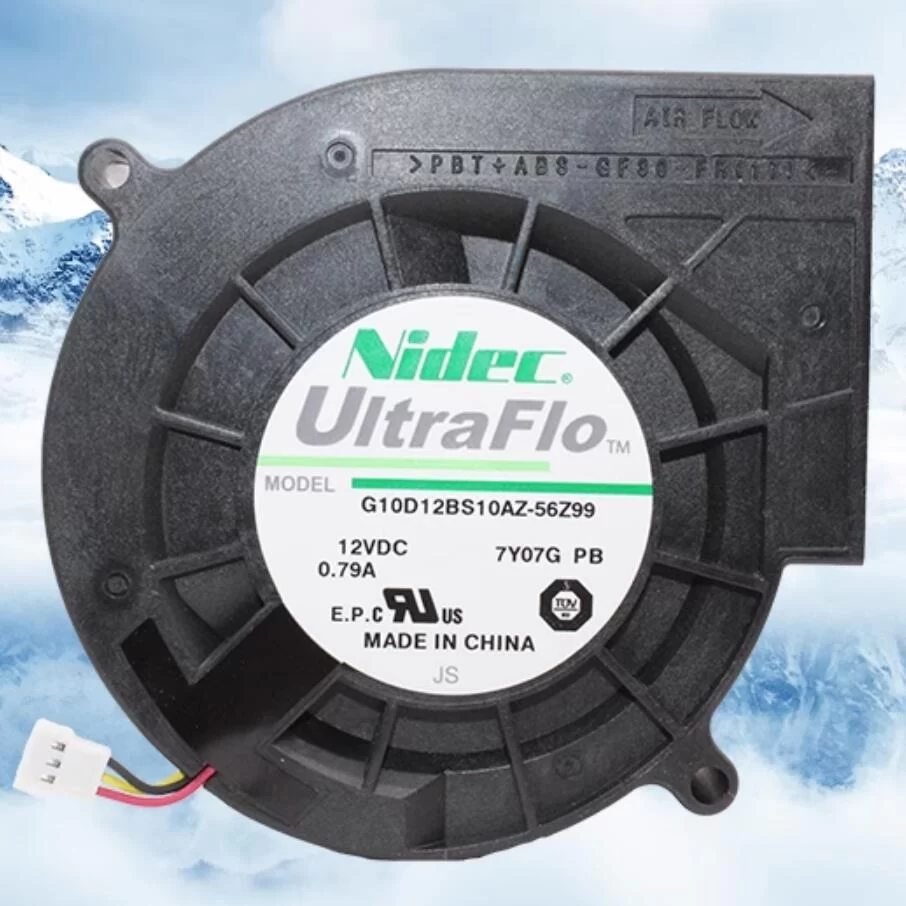 G10D12BS10AZ-56Z99 Nidec DC12V 0.79A blower fan