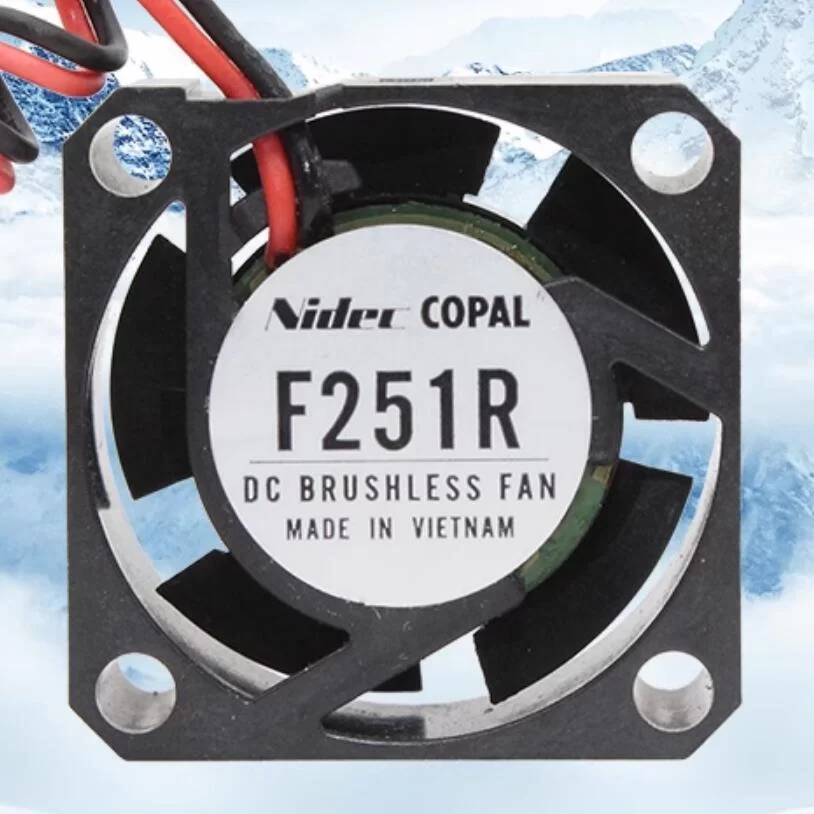 F251R Nidec COPAL DC5V 0.08A 2-wire axial fan