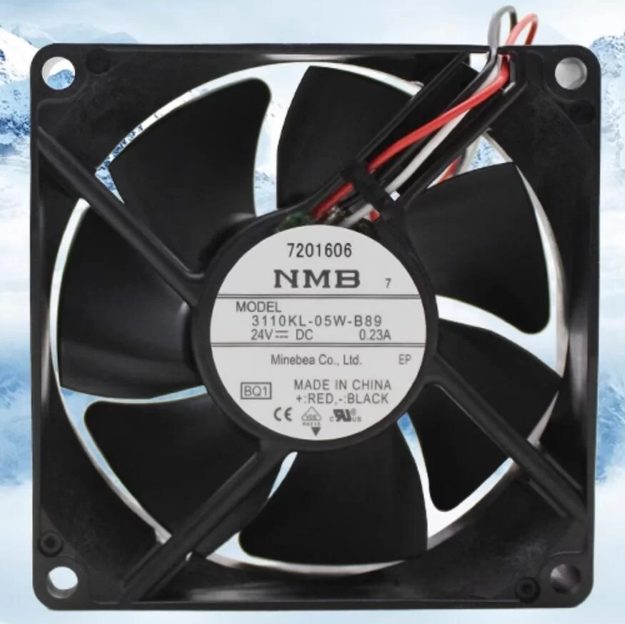 3110KL-05W-B89-BQ1 NMB DC24V 0.23A axial cooling fan