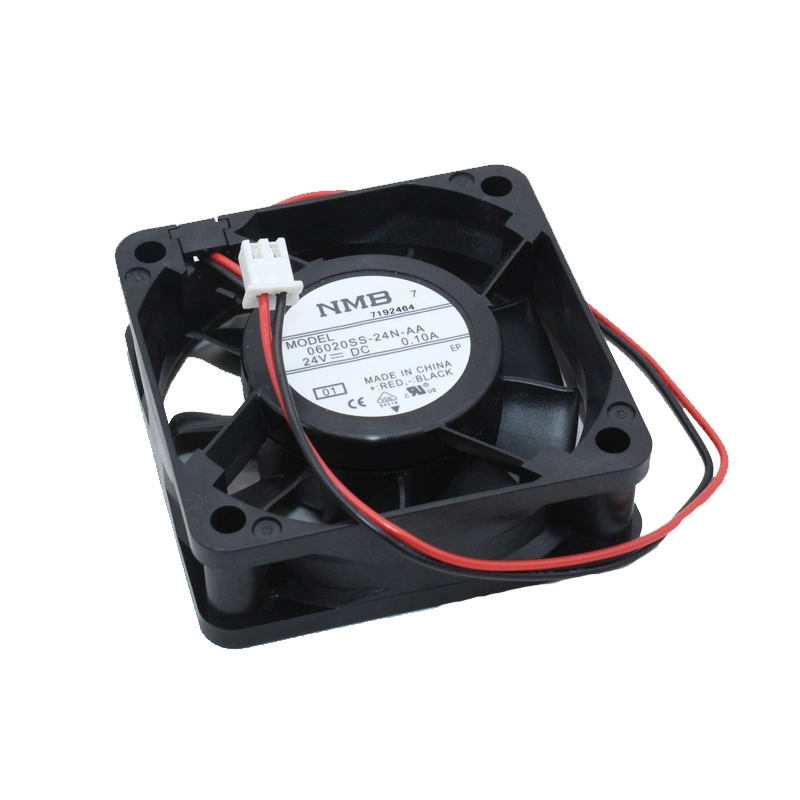 06020SS-24N-AA-01 NMB 24V 0.10A 2-wire cooling fan 06020SS-24N-AA-01 NMB 24V 0.10A 2-wire cooling fan