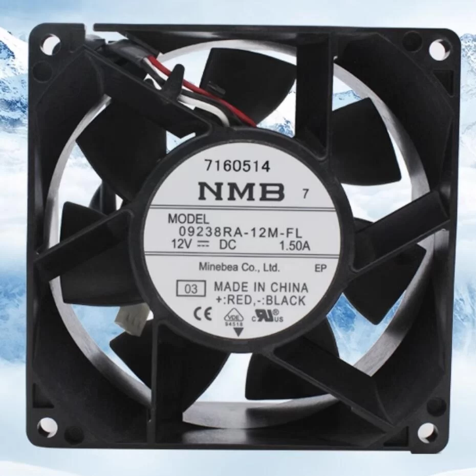 09238RA-12M-FL-03 NMB 12V 1.50A DC axial fan