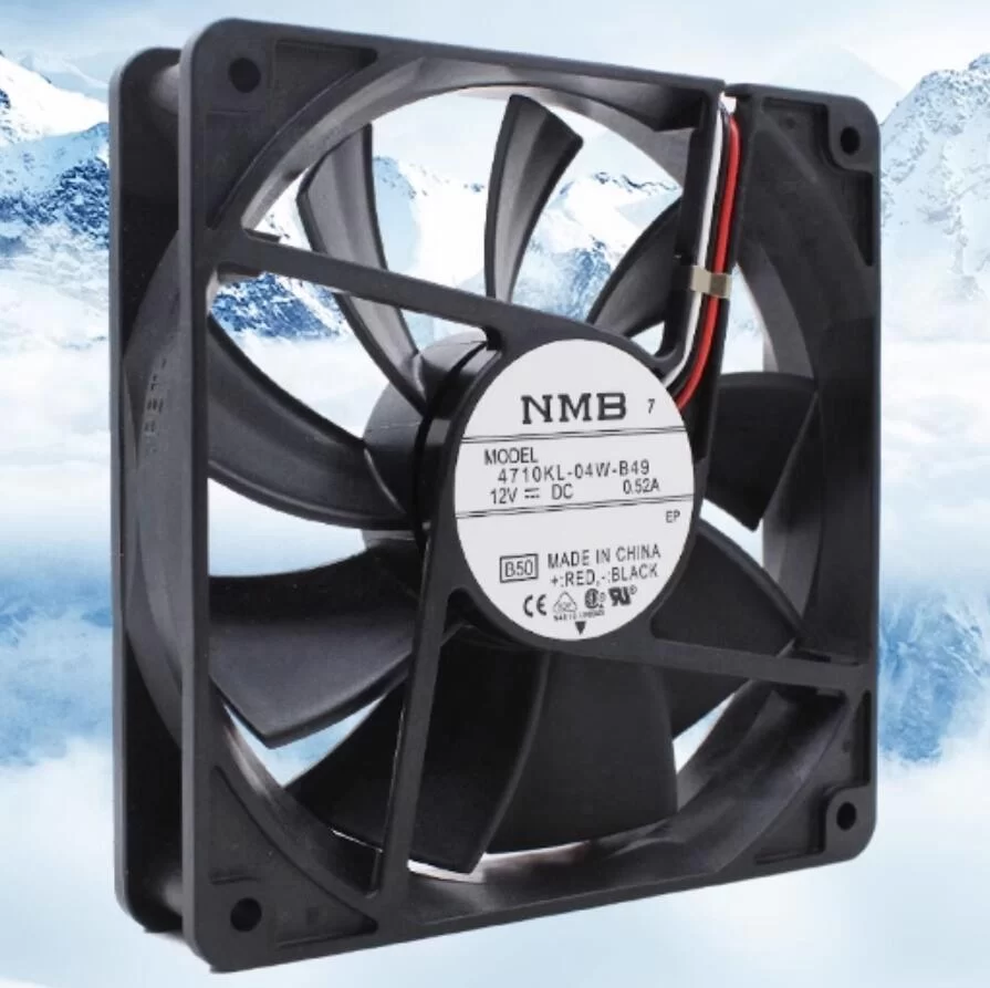 4710KL-04W-B49-B50 NMB 0.52A 12V DC axial fan
