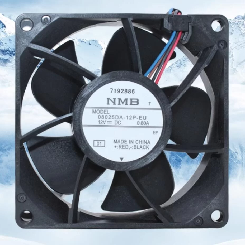 08025DA-12P-EU-01 NMB 12V 0.80A DC axial fan