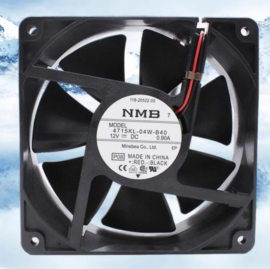 4715KL-04W-B40-P08 NMB 12V 0.9A DC axial fan