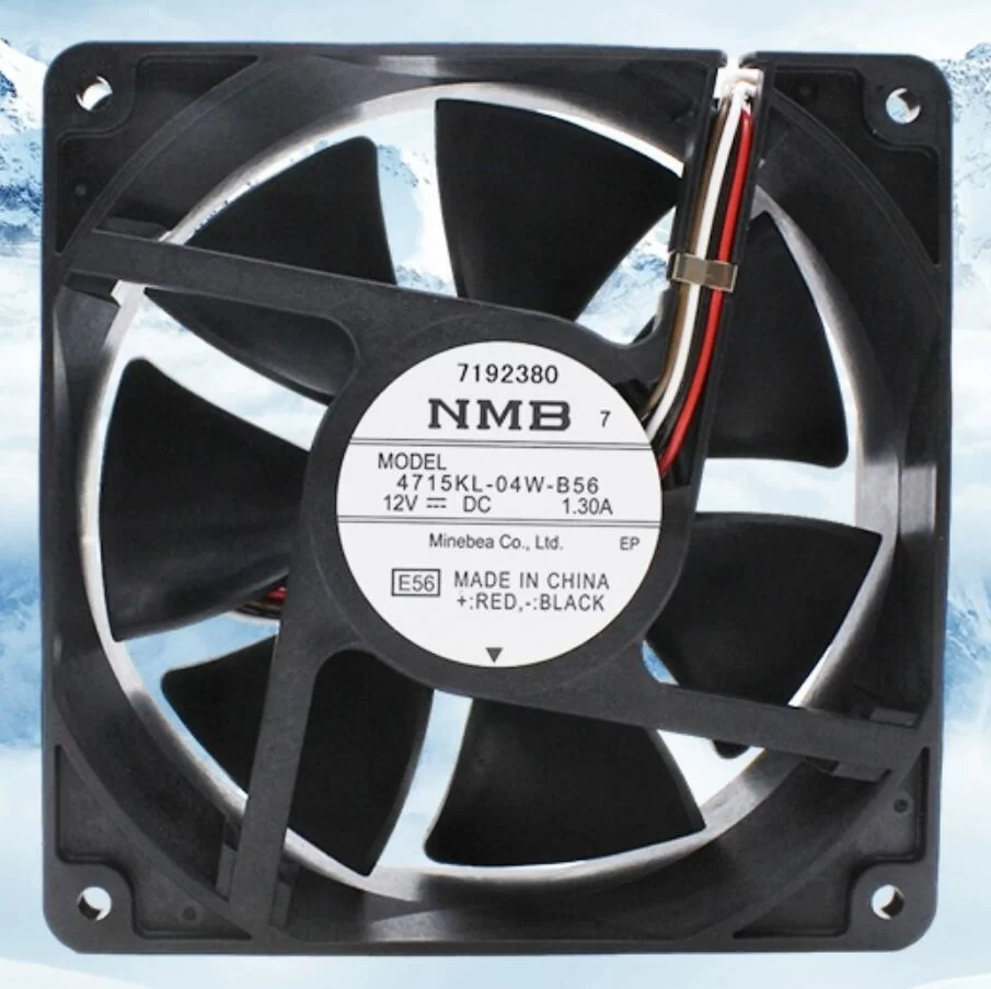 4715KL-04W-B56-E56 NMB 12V 1.3A 4-wire axial fan
