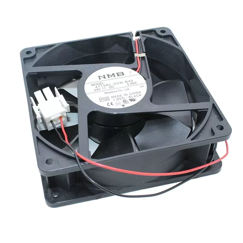 4715KL-05W-B40-P08 NMB 24V 0.46A DC axial fan 4715KL-05W-B40-P08 NMB 24V 0.46A DC axial fan