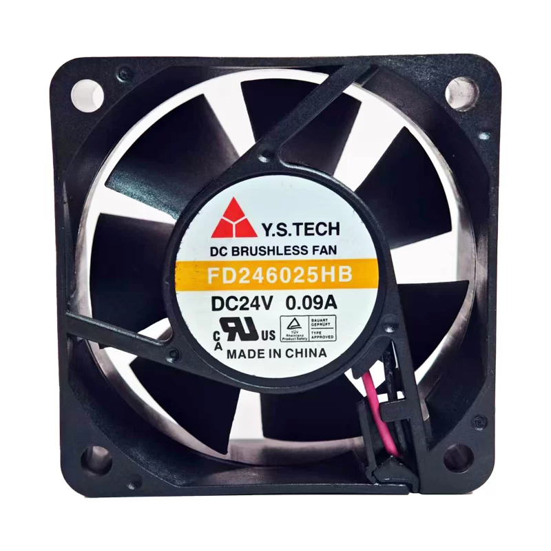 FD246025HB 24V 0.09A DC axial cooling fan