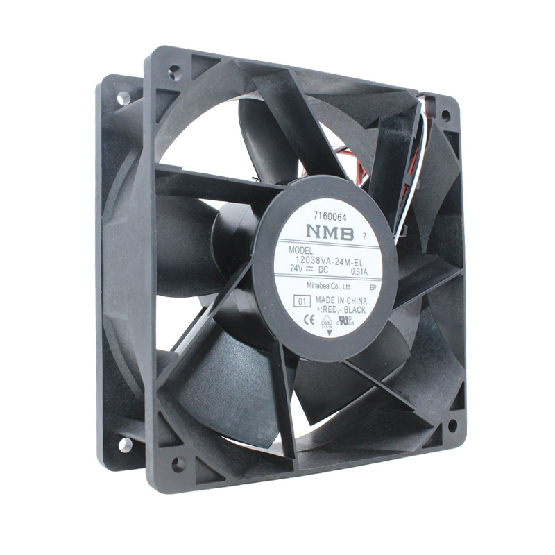12038VA-24M-EL-01 NMB 24V 0.61A DC axial fan
