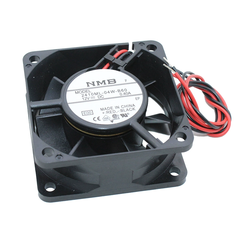 2410ML-04W-B60-E00 NMB 12V 0.40A 2-wire axial fan 2410ML-04W-B60-E00 NMB 12V 0.40A 2-wire axial fan