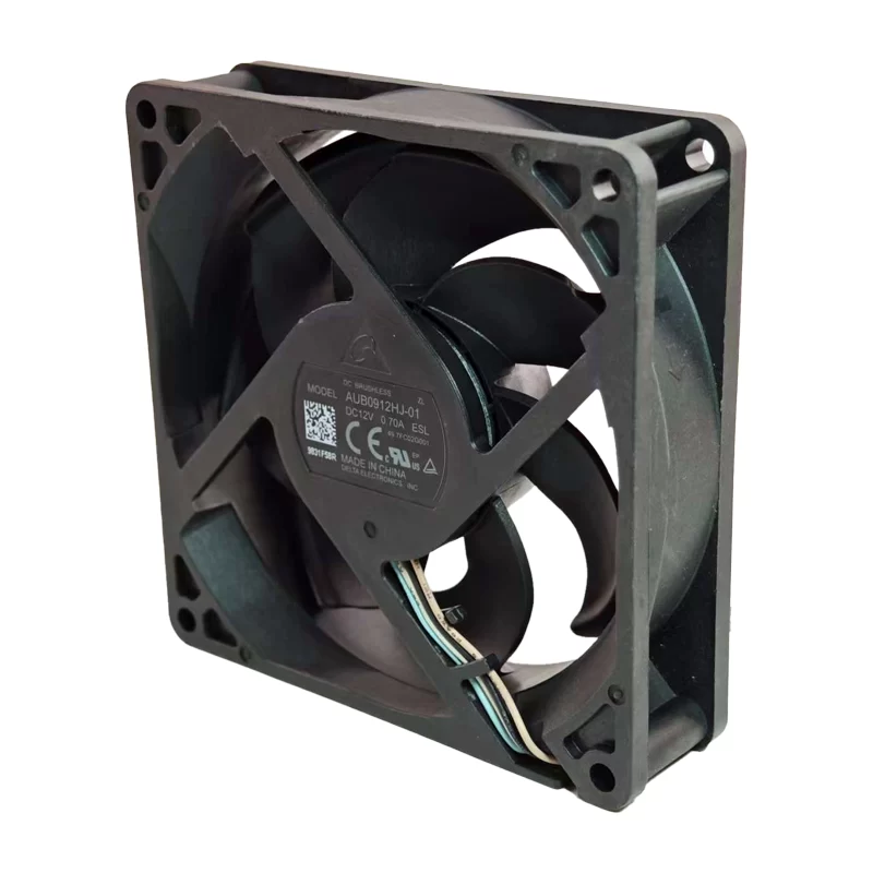 AUB0912HJ-01ESL Delta 12V 0.70A DC axial fan AUB0912HJ-01ESL Delta 12V 0.70A DC axial fan