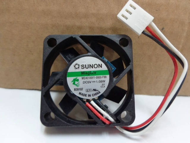 E40100V1-0000-F99 SUNON 5V 1.08W 3-wire Blower Fan