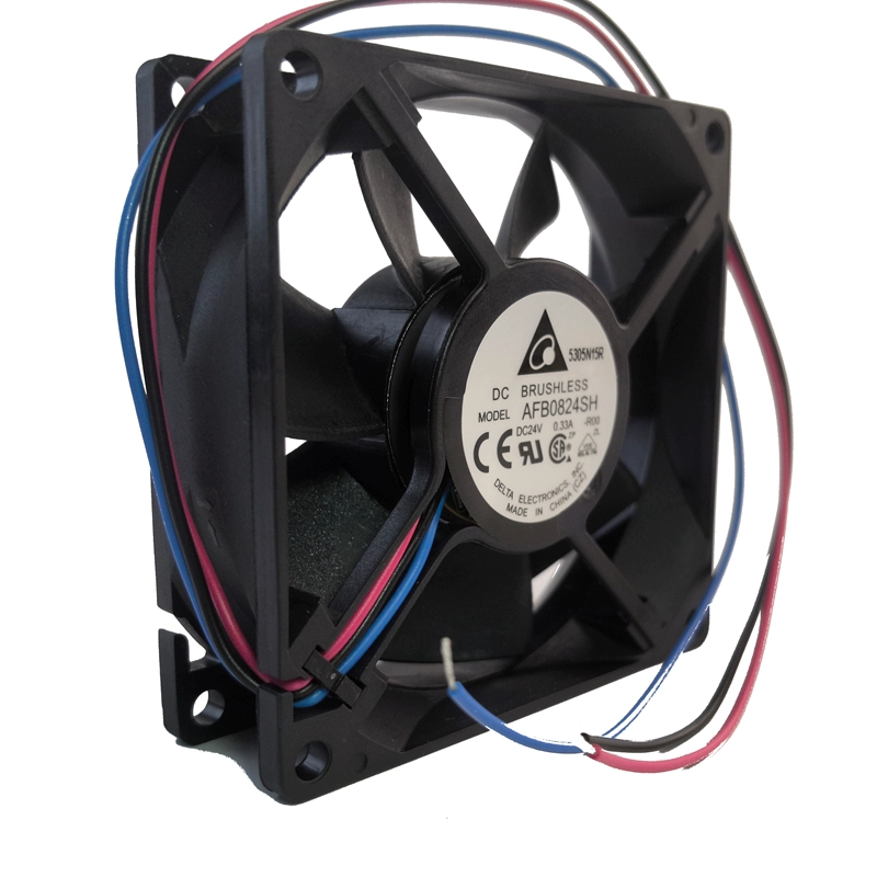 AFB0824SH-R00 Delta 24V 0.33A DC axial cooling fan AFB0824SH-R00 Delta 24V 0.33A DC axial cooling fan