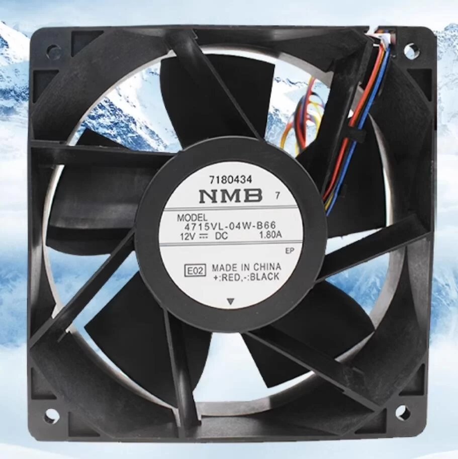 4715VL-04W-B66-E02 NMB 12V 1.80A 4-wire axial fan
