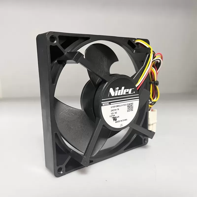 U12E12MS3J3-57Z32 Nidec 12V 0.076A refrigerator cooling fan U12E12MS3J3-57Z32 Nidec 12V 0.076A refrigerator cooling fan