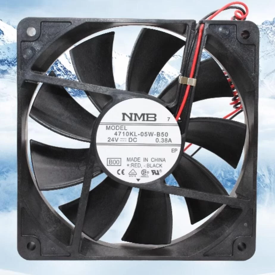 4710KL-05W-B50-B00 NMB 0.38A 24V DC Axial Cooling Fan